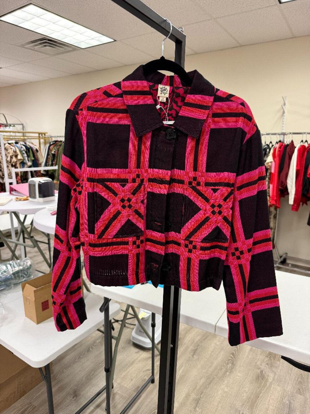 Ivy Jane Plaid Jacket - NWT